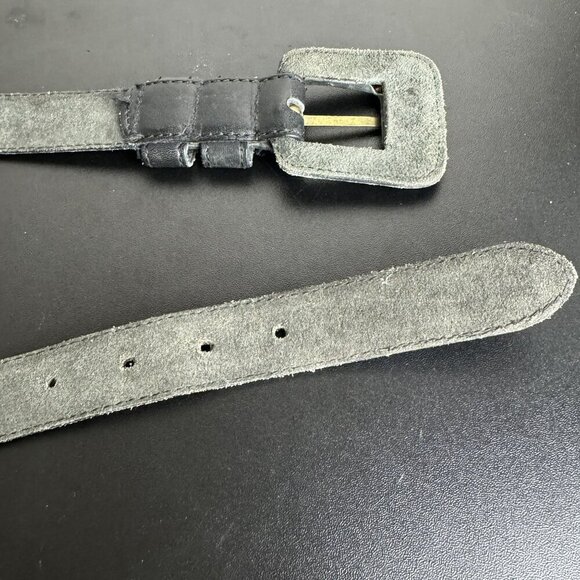 Fossil Genuine Leather Belt BT7207 Size Small Black Women's - Picture 7 of 11